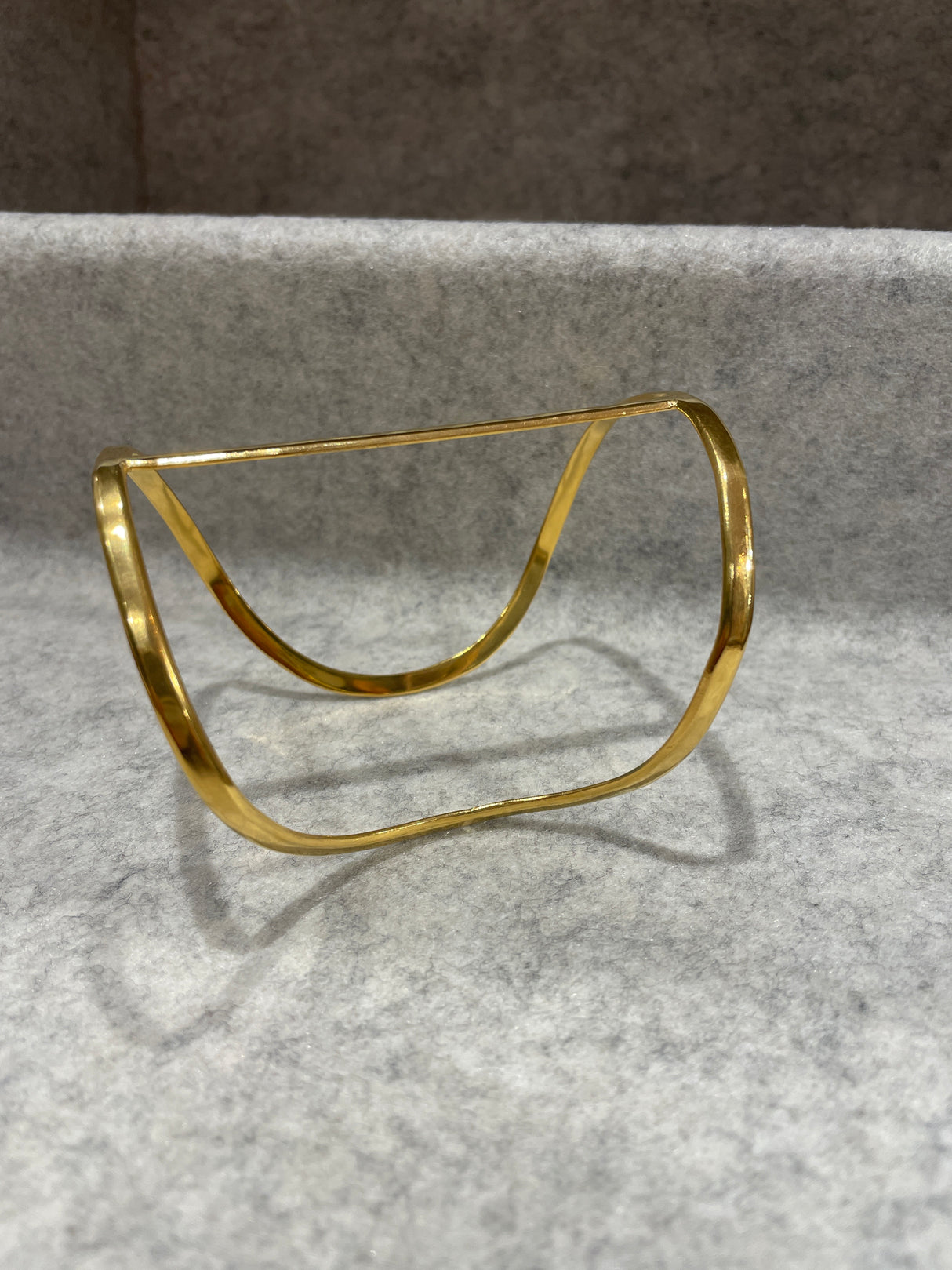 Grian GP Open Cuff Polished Bracelet