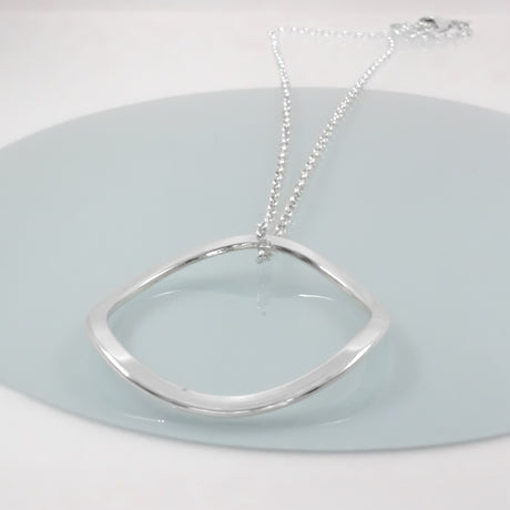 AYA Outer Circle Silver Pendant