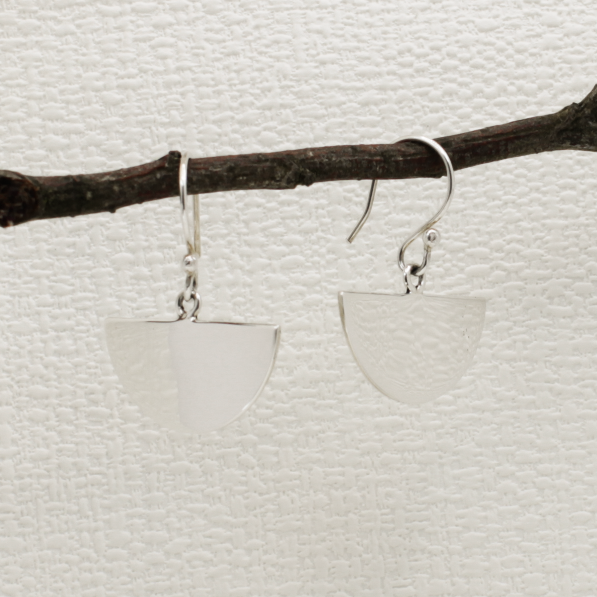 Artemis - Abanico Silver Earrings - Dangle