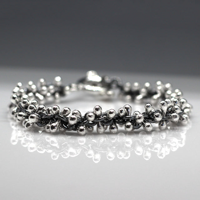 Piccoli Aurora Oxidised Silver Ireland Bracelet