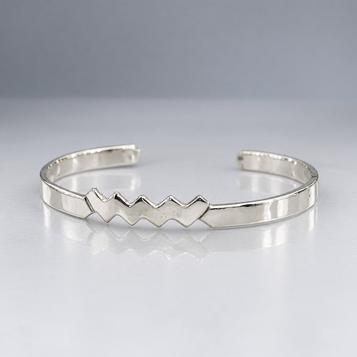 Éire Wild Atlantic Way Silver Cuff Bracelet