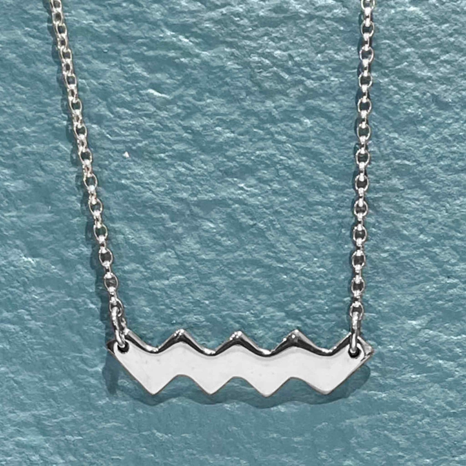 Éire Wild Atlantic Way Symbol Sterling Silver Necklace