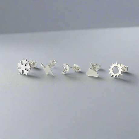 Eire - A Day in Ireland Silver Earrings - Make Your Own Pair - Stud