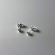 Piccoli Tiny Barrel Silver Ireland Stud Earrings