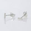 Piccoli Tiny T Silver Ireland Stud Earrings