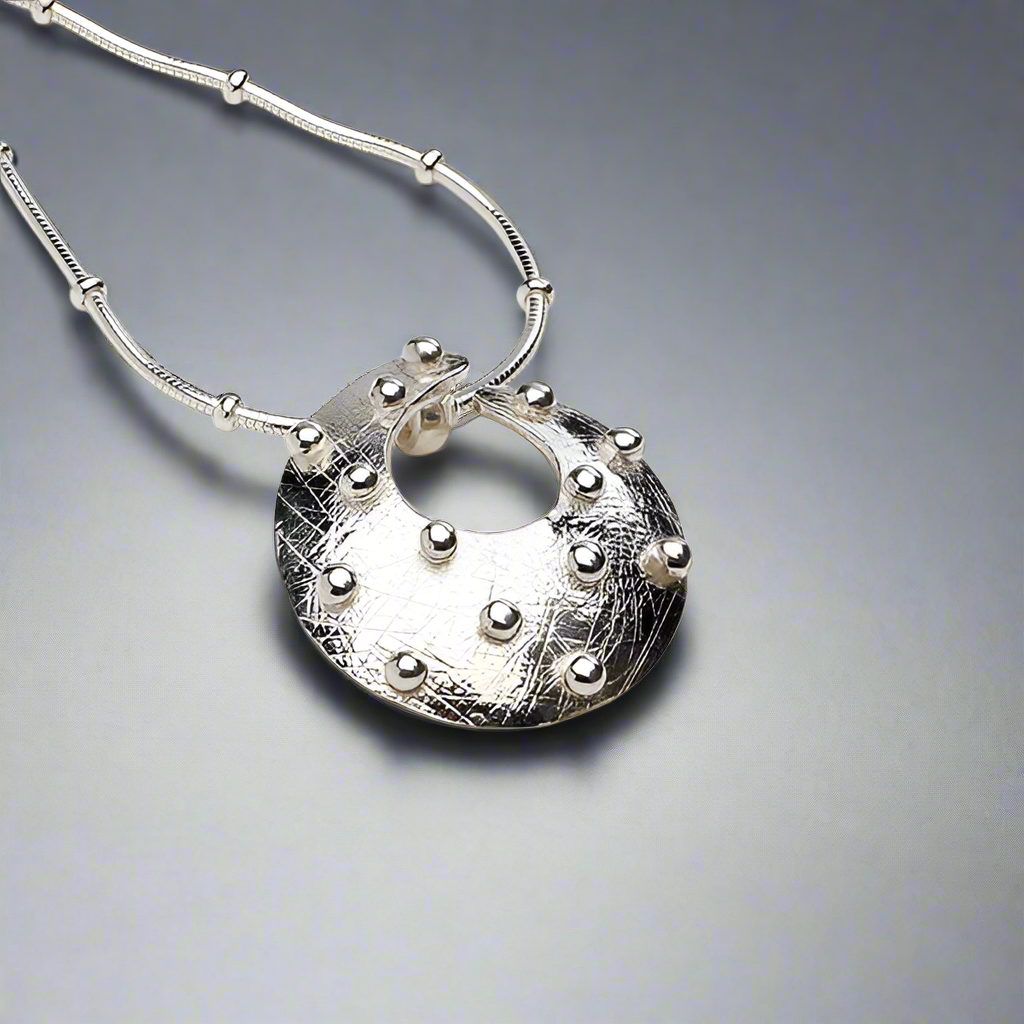 Cloicin Torc Medium Silver Pendant