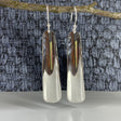 Selene - Small Channel Silver Earrings - Stud Curated and designed by Emilio Sotelo Jewelry for Croi Kinsale Jewellery in Kinsale West Cork Ireland Europe. Find exceptional handmade silver and gold jewellery at affordable prices for birthday gifts and Christmas presents. Handcrafted Silver jewelry. Find the best affordable jewellery