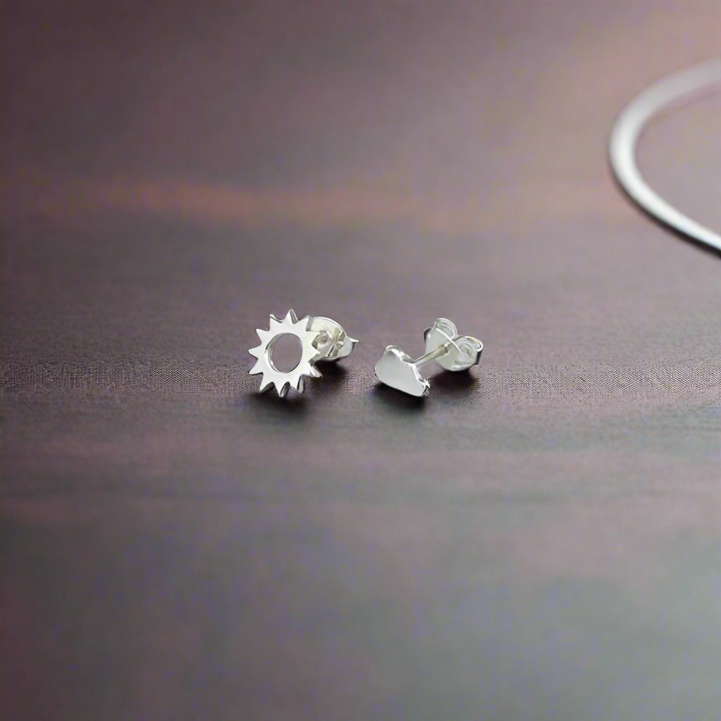 Éire A Day in Ireland Single Silver Earrings - One Single Earring