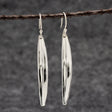 Selene - Pod Large Silver Earrings - Dangle Curated and designed by Emilio Sotelo Jewelry for Croi Kinsale Jewellery in Kinsale West Cork Ireland Europe. Find exceptional handmade silver and gold jewellery at affordable prices for birthday gifts and Christmas presents. Handcrafted Silver jewelry. Find the best affordable jewellery