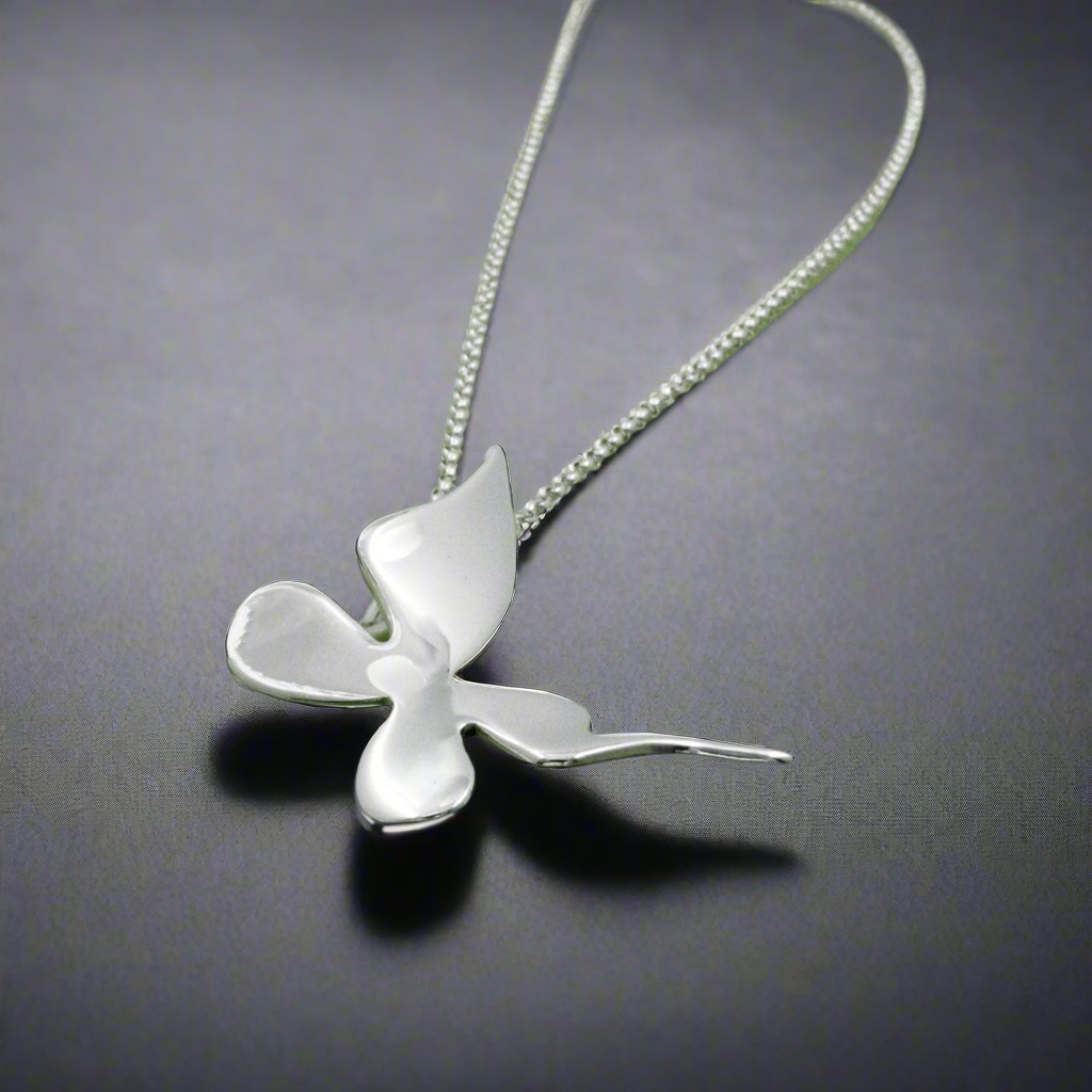 Moíneir - Queen Butterfly Silver Pendant