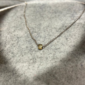 Piccoli Gold Plated Tiny Barrel Silver Pendant,Ê Shop affordable, high-quality jewellery in Kinsale, West Cork, Ireland designed by