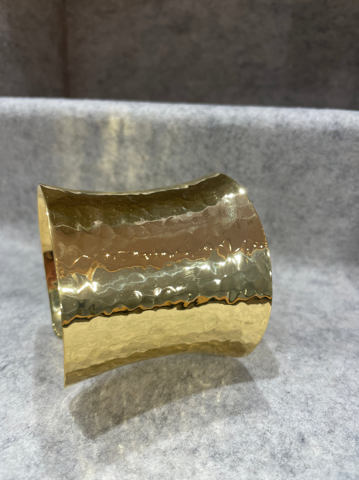 Grian GP Wonder Woman Cuff Hammered Bracelet