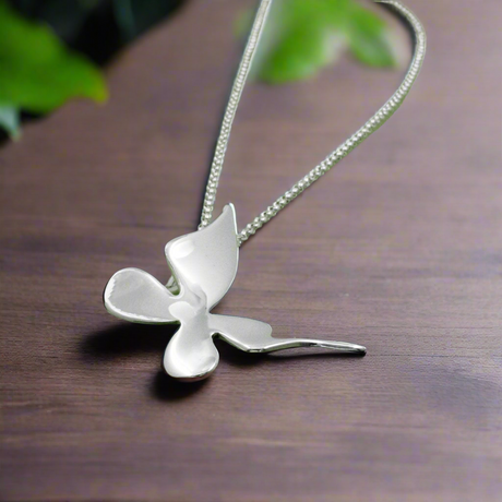 Moineir - Baby Queen Butterfly Silver Pendant