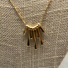 Óir 9K Yellow Gold Pendant CLEOPATHRA STYLE NECKLACE,Ê Shop affordable, high-quality jewellery in Kinsale, West Cork, Ireland designed by Croí Kinsale Jewellery
