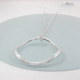 AYA Outer Circle Silver Pendant