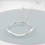 AYA Outer Circle Silver Pendant