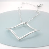 AYA Outer Rhombus Silver Pendant