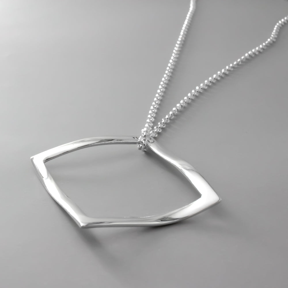 AYA Outer Rhombus Silver Pendant