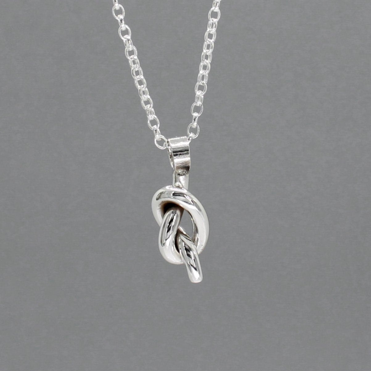 Aran - Small Single Knot Pendant Ireland Jewellery