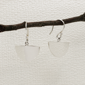 Artemis Abanico Silver Dangle Earrings,Ê Shop affordable, high-quality jewellery in Kinsale, West Cork, Ireland designed by Croí Kinsale Jewellery