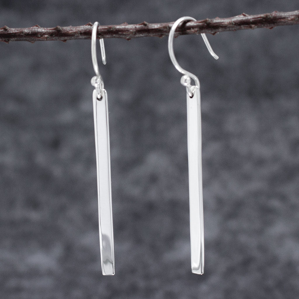 Artemis Sølv Dangle Øreringe