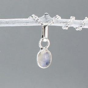 Candy Rainbow Moonstone Oval Silver Pendant,Ê Shop affordable, high-quality jewellery in Kinsale, West Cork, Ireland designed by Croí Kinsale Jewellery
