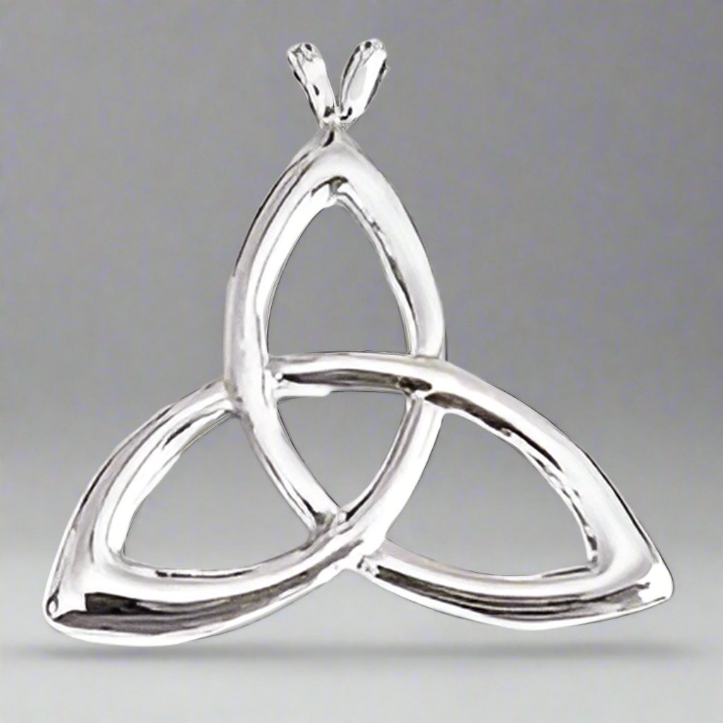 Celtic Trinity Knot Silver Pendant
