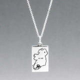 Éire Cork & Not Cork Silver Pendant