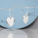 Croí Miller Silver Dangle Earrings
