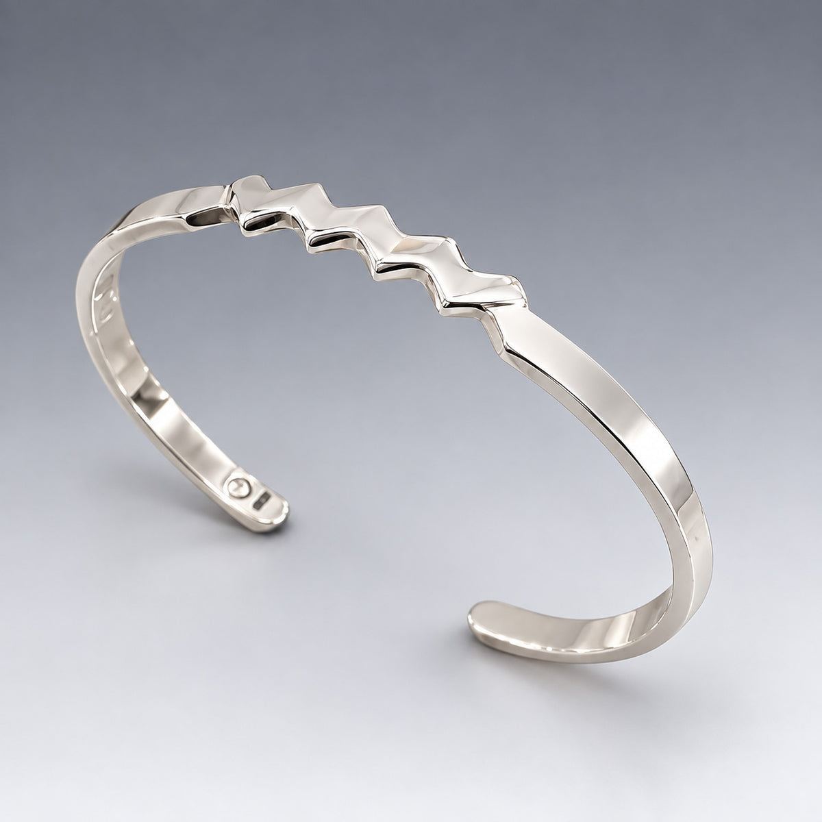 Éire Wild Atlantic Way Silver Cuff Bracelet