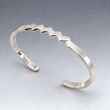 Éire Wild Atlantic Way Silver Cuff Bracelet