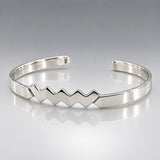 Éire Wild Atlantic Way Silver Cuff Bracelet