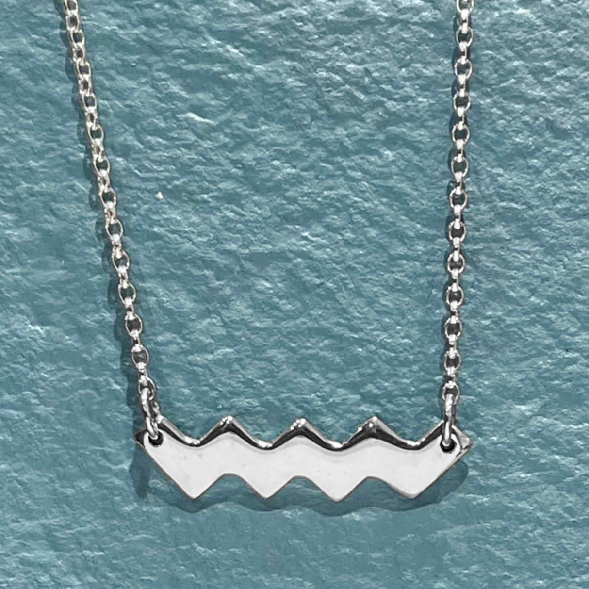 Éire Wild Atlantic Way Symbol Sterling Silver Necklace
