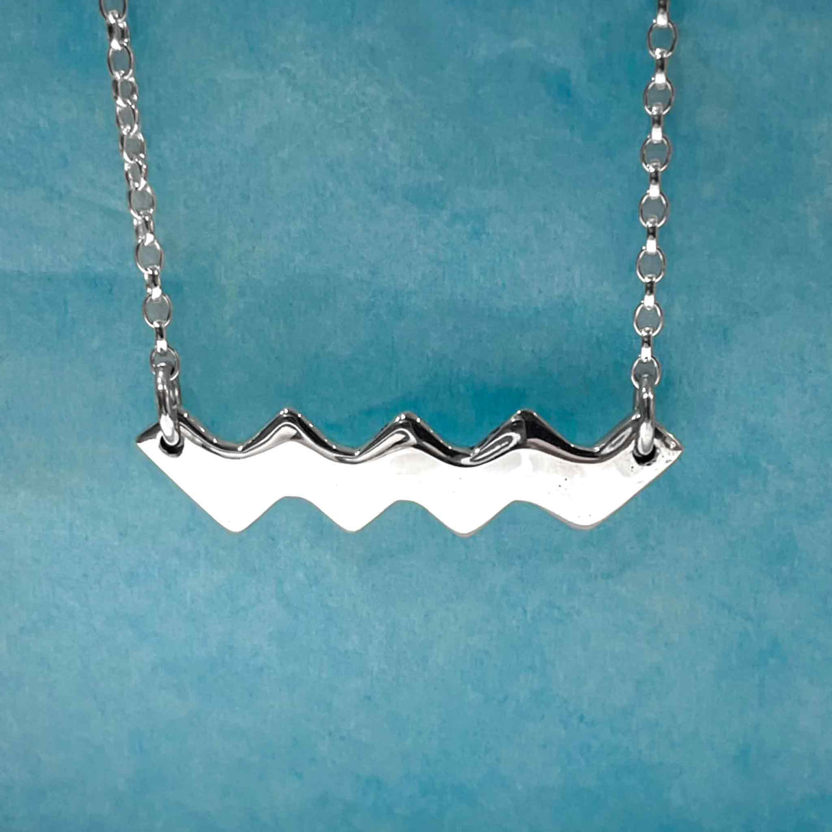 Éire Wild Atlantic Way Symbol Sterling Silver Necklace