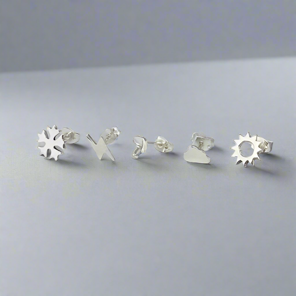 Eire - A Day in Ireland Silver Earrings - Make Your Own Pair - Stud