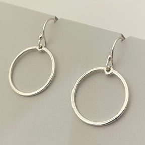 Saha RADA O Silver Dangle Earrings,Ê Shop affordable, high-quality jewellery in Kinsale, West Cork, Ireland designed by