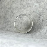Tara Crown Spinning Silver Wide Ring