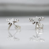 Memento Dragonfly Silver Stud Earrings