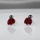 Memento Ladybird Silver Stud Earrings