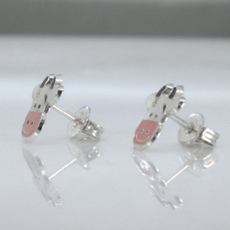 Earrings Graí Airgid Éire Mini Cow