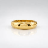 Óir Balbous 9K Yellow Gold Band Ring