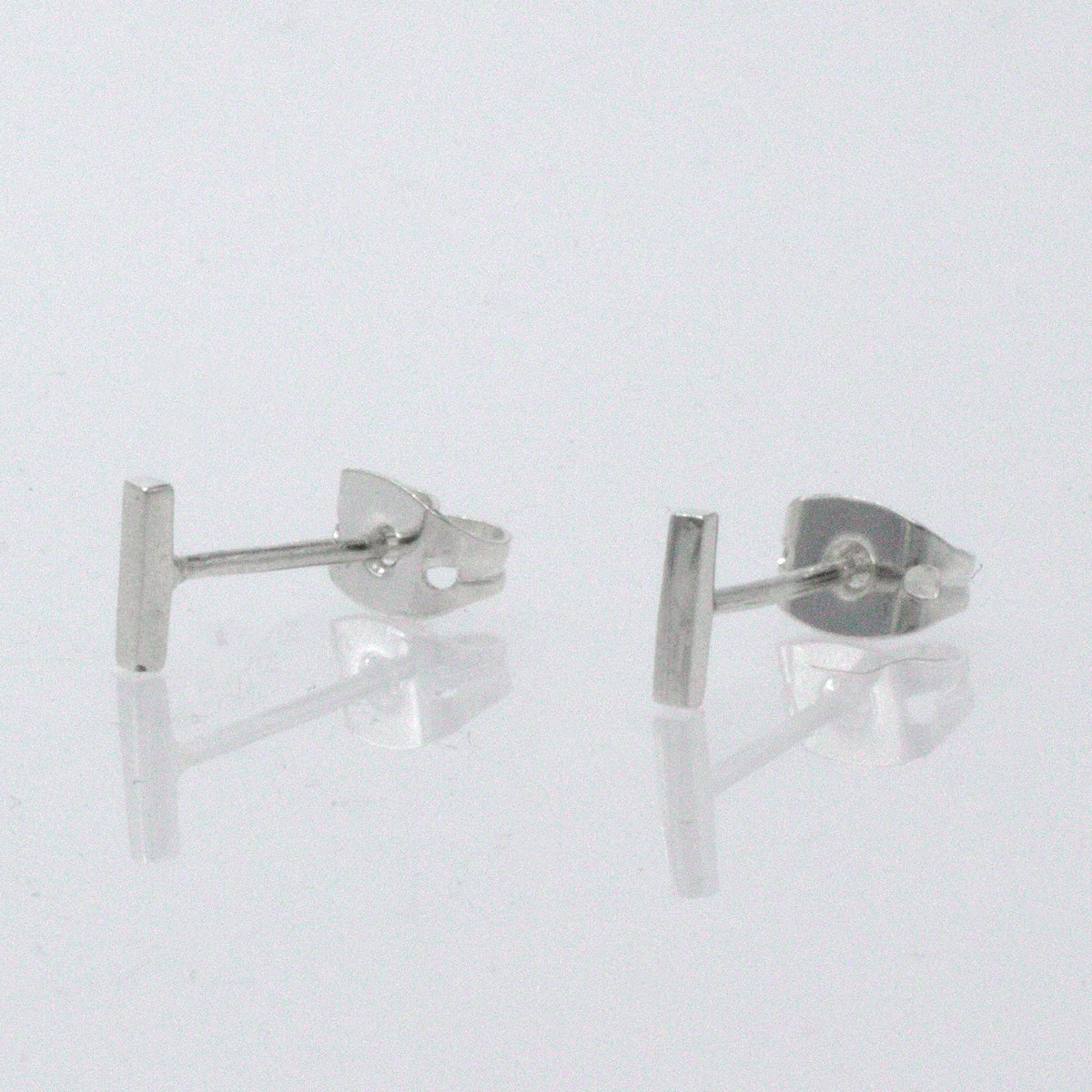 Piccoli Tiny T Silver Ireland Stud Earrings