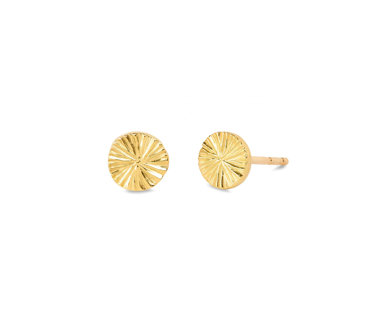 Garrett Mallon – Radanta Medium Gold Stud Earrings