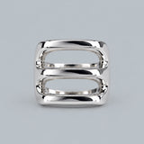 Saha Linear Flow Silver Ring