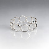 Tara Bubbles Silver Stacking Ring