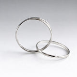Tara Triple Interlocking Silver Russian Wedding Ring