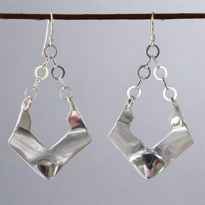 Saha Greta Silver Dangle Earrings,Ê Shop affordable, high-quality jewellery in Kinsale, West Cork, Ireland designed by