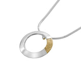 Garrett Mallon Jewellery - Soilse Sunrise Large Silver Pendant