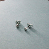 Piccoli - Tiny Barrel Tiny Silver Earrings - Stud Curated and designed by Emilio Sotelo Jewelry for Croi Kinsale Jewellery in Kinsale West Cork Ireland Europe. Find exceptional handmade silver and gold jewellery at affordable prices for birthday gifts and Christmas presents. Handcrafted Silver jewelry. Find the best affordable jewellery