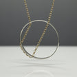 SAHA Round Outline Silhouette Silver Pendant,Ê Shop affordable, high-quality jewellery in Kinsale, West Cork, Ireland designed by